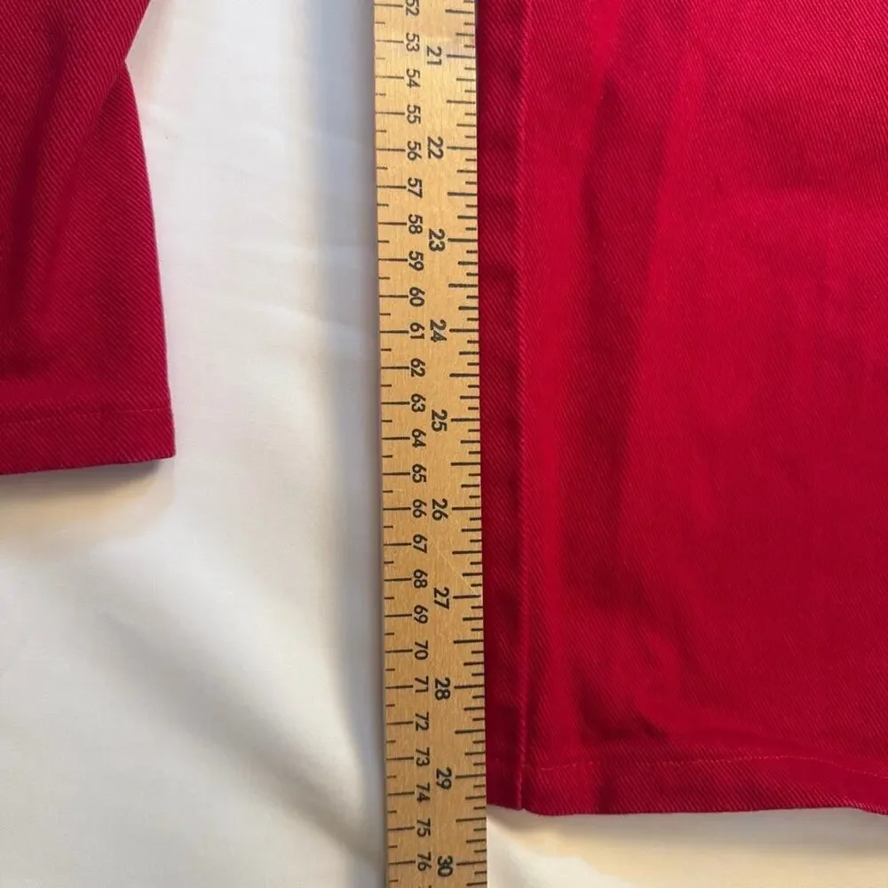 ROPER Vintage Red High Rise Western Jeans - Size 11 - Made in USA - Picture 9 of 14